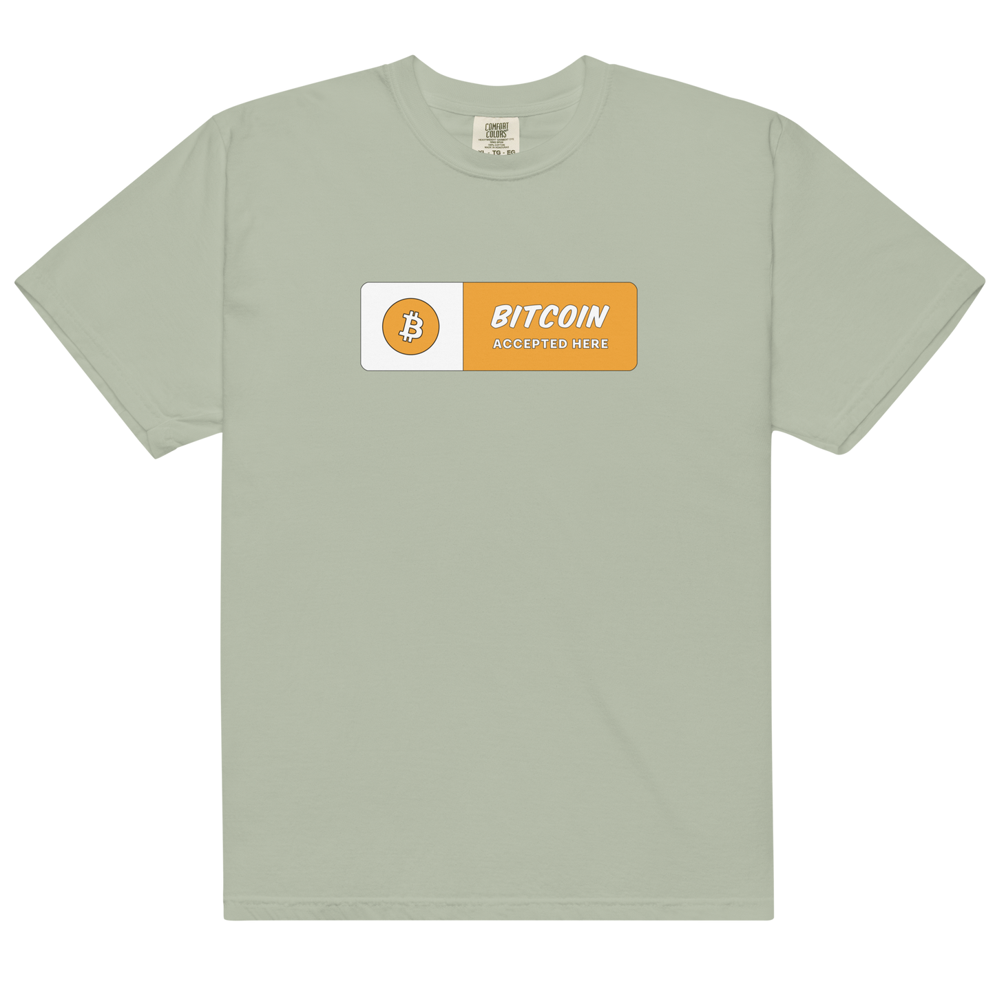 Bitcoin Accepted Here tshirt