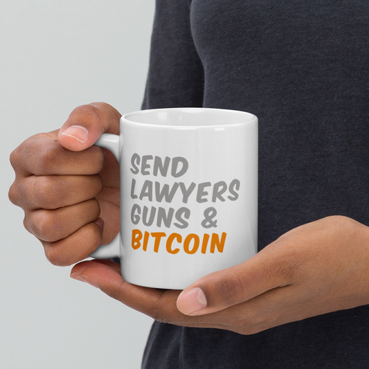 Lawyers white mug