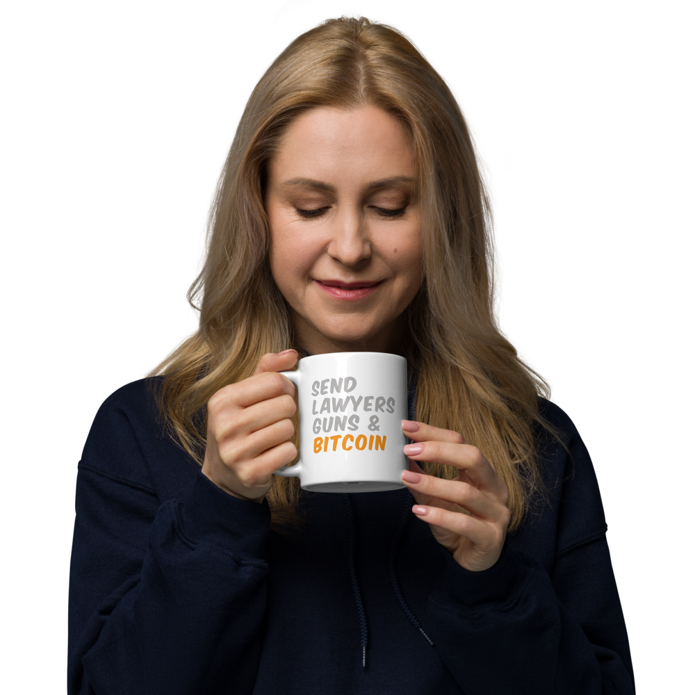 Lawyers white mug