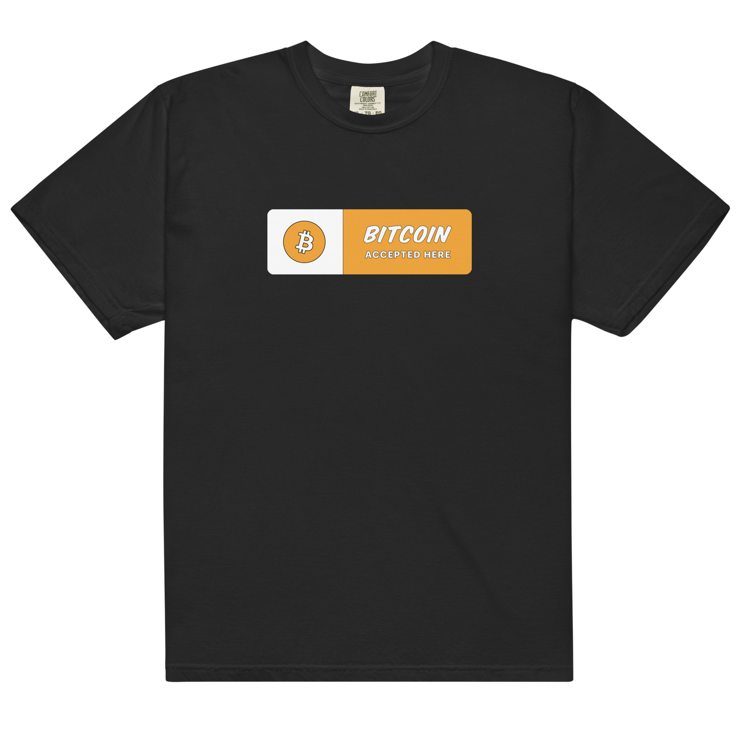 Bitcoin Accepted Here tshirt