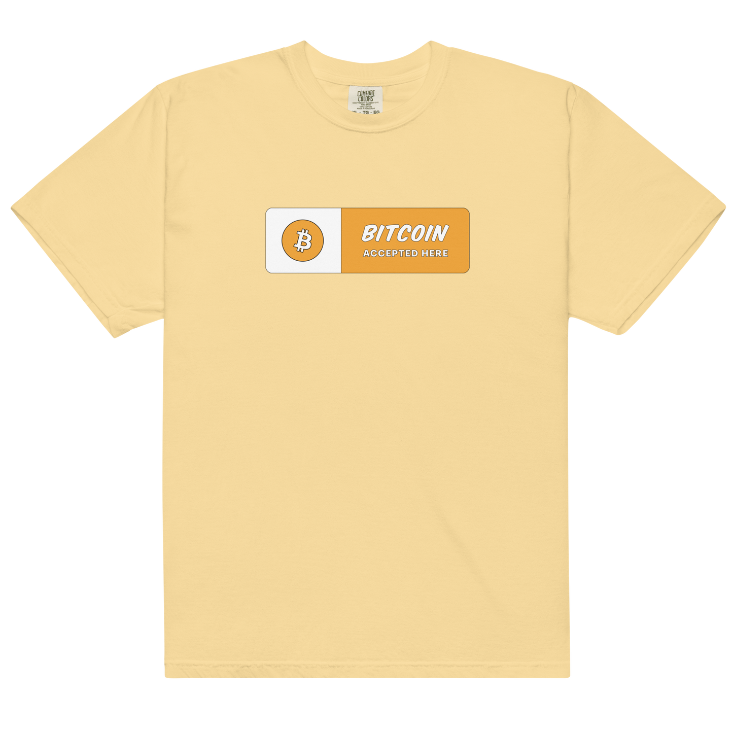 Bitcoin Accepted Here tshirt