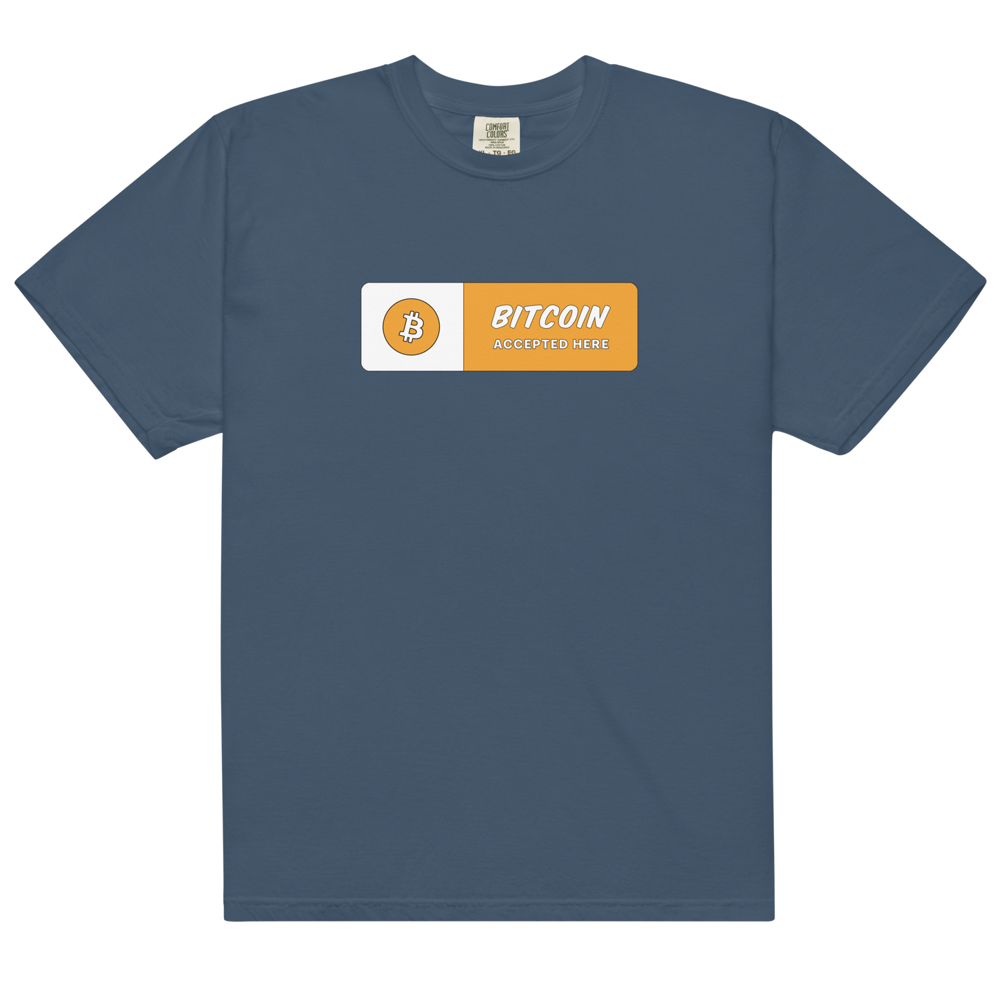 Bitcoin Accepted Here tshirt