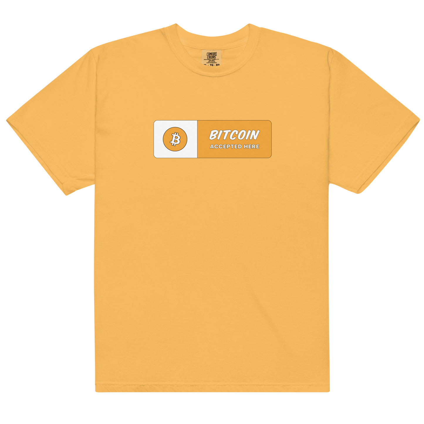 Bitcoin Accepted Here tshirt