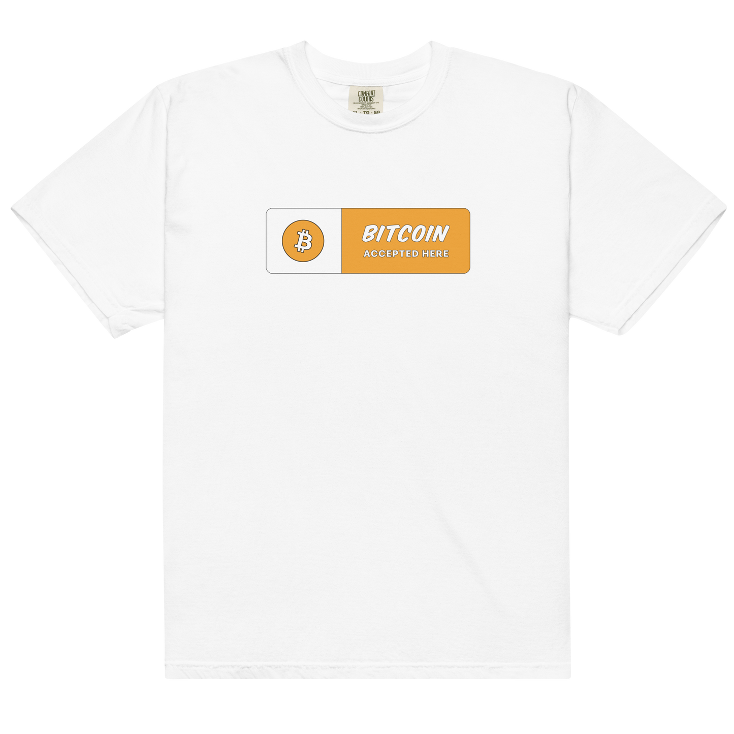 Bitcoin Accepted Here tshirt