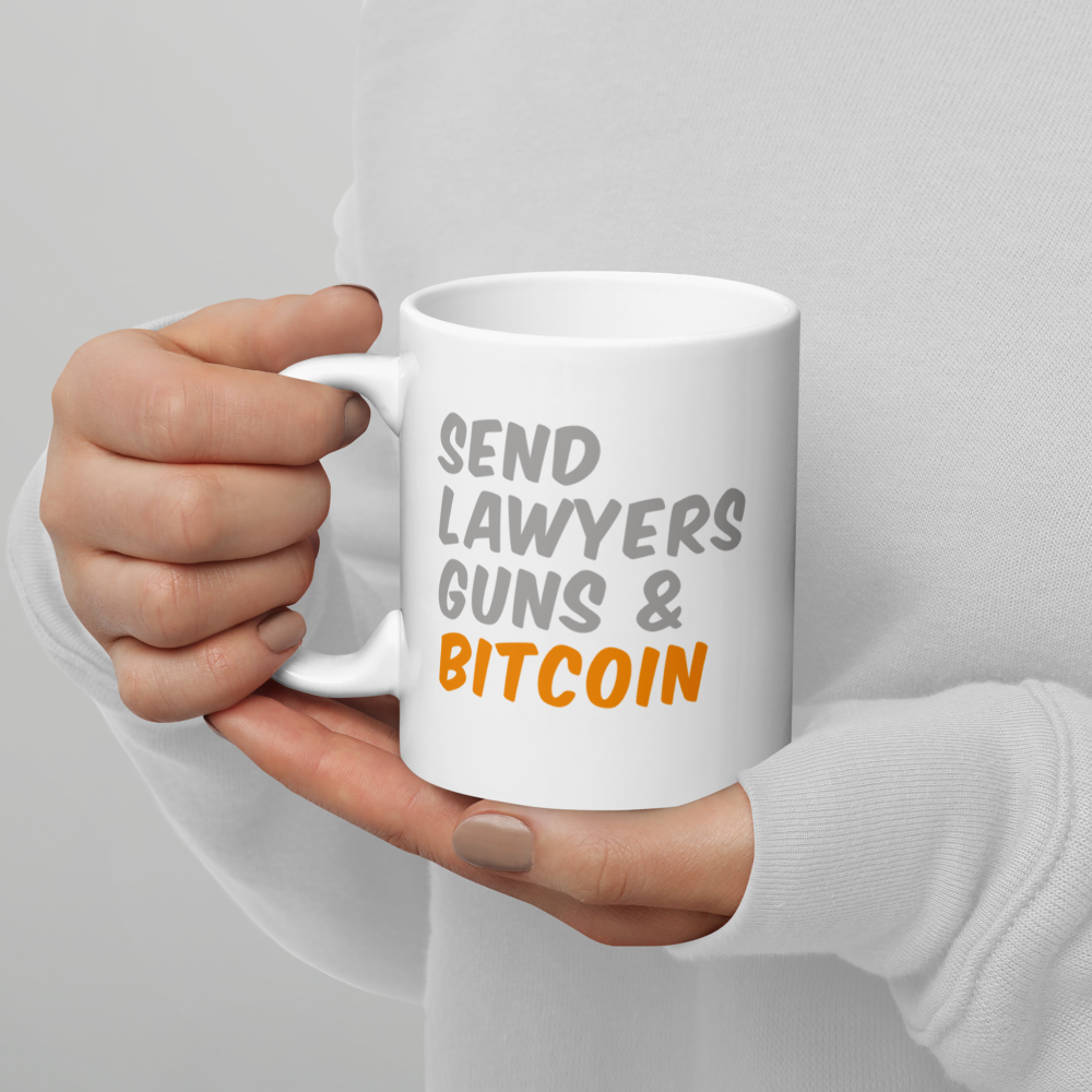 Lawyers white mug