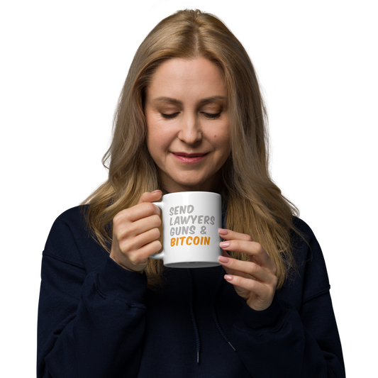 Lawyers white mug